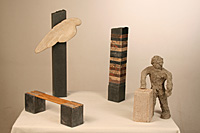 Entwurf f�r die Skulptur der Gemeinschaftsgrabanlage