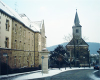 Friedhofskapelle und Hospital